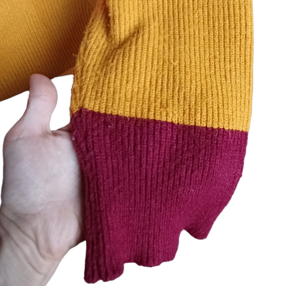 Raglan Torrid Tunic Multi Color Striped Hoodie/ S… - image 3